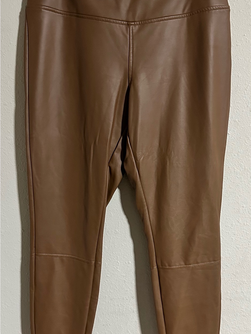 a new day Faux Leather Leggings - Brown